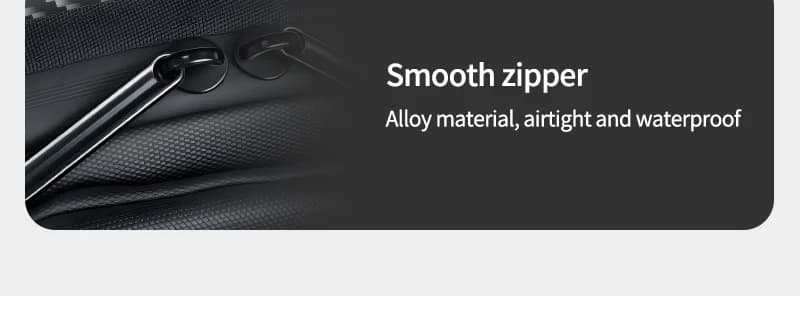 Water-Resistant Zippers